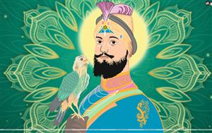 A divine illustrator of Guru Gobind Singh Ji